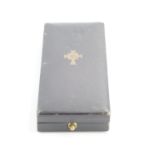 A German Third Reich Mother's cross, gold award, cased