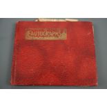 [ Autographs / Football ] A 1947 dated autograph album containing signatures of Stanley Matthews etc