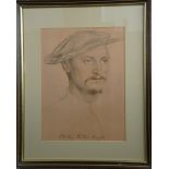 After Hans Holbein Four portraits of members of the Tudor court, lithographic prints uniformly