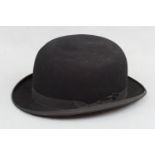 A vintage CWS Unitas Furlite bowler hat
