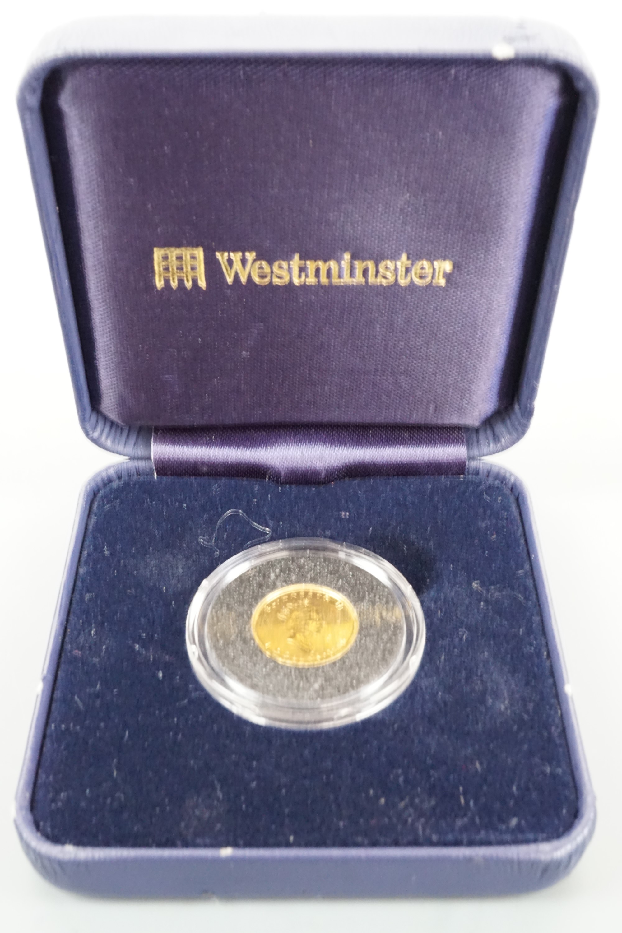 A Westminster Canada gold maple leaf one dollar coin, 1/20 oz, fine gold