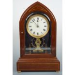 A Eureka Clock Co Ltd of London electric mantle clock, No. 9190, patent No. 14614 (1906), in