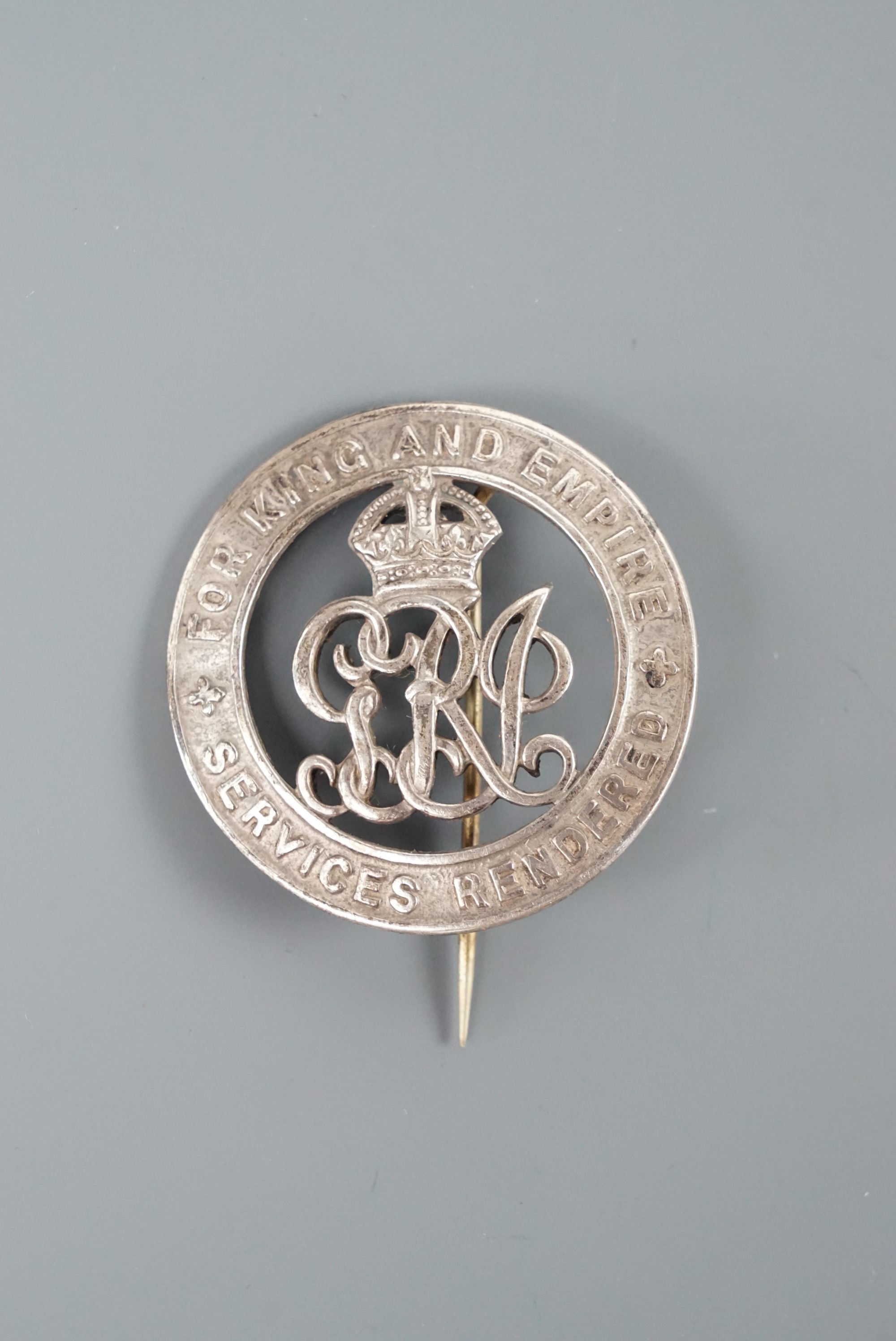A Silver War Badge numbered B176561