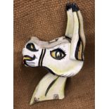 A Fairground large donkey head (a/f)