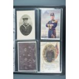 Approximately 130 largely Great War military naval and aviation postcards