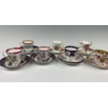 Cabinet cups and saucers
