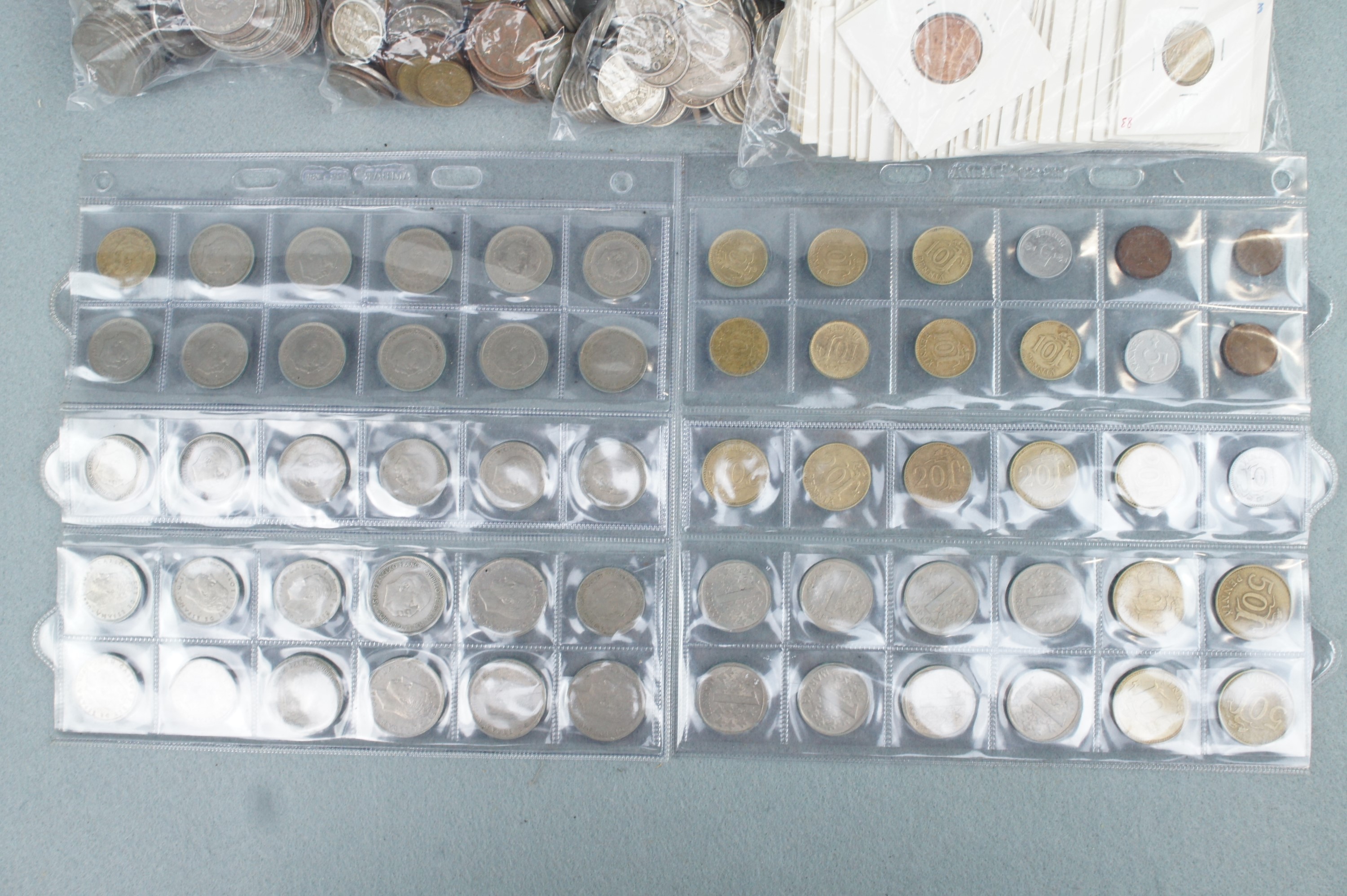 A large quantity of Portuguese and other coins - Image 3 of 3