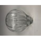 A 19th Century free blown glass bauble