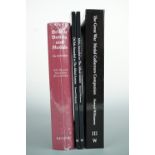 Three medal collectors' reference books by Howard Williamson, together with Hayward, Birch and