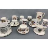 A quantity of Great Ware commemorative ceramics including a "For Right and Freedom jug", Armistice