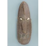 A tribal mask from Papua New Guinea