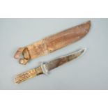 An early 20th Century George Ibberson of Sheffield sporting knife, 21 cm