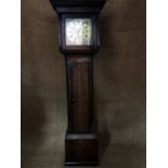 A George III 30-hour long case clock by Burton of Kendal