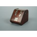 A late 19th / early 20th Century Rowntree small tinplate novelty tin modelled as a coal box, 4 cm