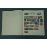 A mid-20th Century Stirling album and stamps