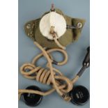 An RAF D-Type oxygen mask, Type C microphone, loom and earphones [Acquired by the vendor from 548427