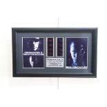 A framed film cell / filmcel presentation for the motion picture "Terminator 3"