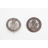 Two Silver War Badges