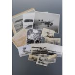 A quantity of postcards and photographs of early and military aviation