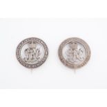 Two Silver War Badges