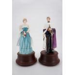 Two Royal Doulton limited edition figurines; HRH The Prince of Wales HN 2883, No1161 of 2500, 20