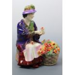 Royal Doulton figurine, All A Bloomin', 16 cm high