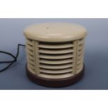 A Bakelite electric heater, circa 1950s