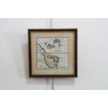 Robert Morden An element from the map The smaller Islands in the British Ocean, depicting the
