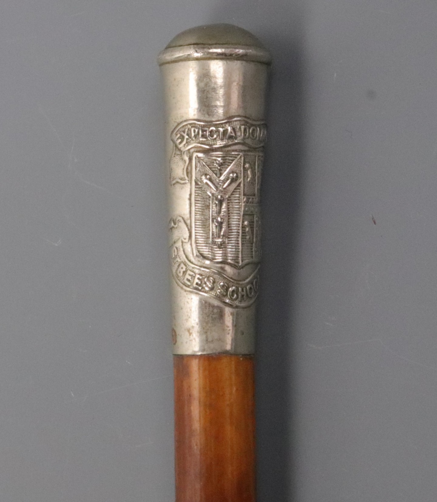 A St Bees School OTC swagger stick - Image 2 of 2