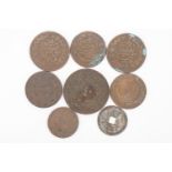 Sundry Ottoman Turkish, Chinese and other oriental copper coins