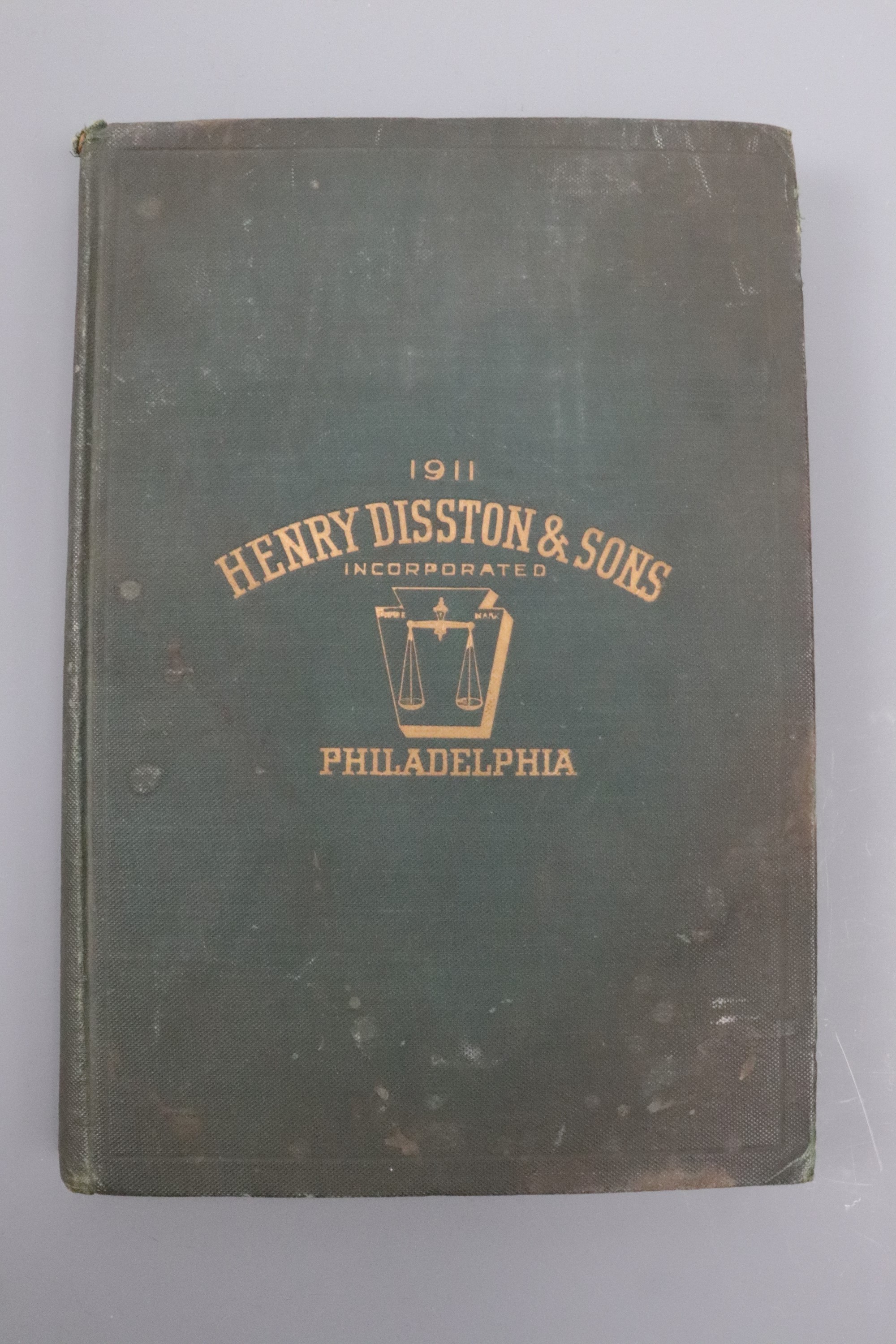 A 1911 tool catalogue of Henry Disston & Sons incorporated, Keystone Saw, Tool, Steel and File