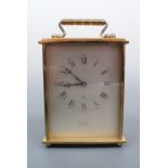 An Imhoff brass carriage clock, 11 cm high