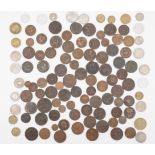 A quantity of largely 19th Century British, Commonwealth and world coins