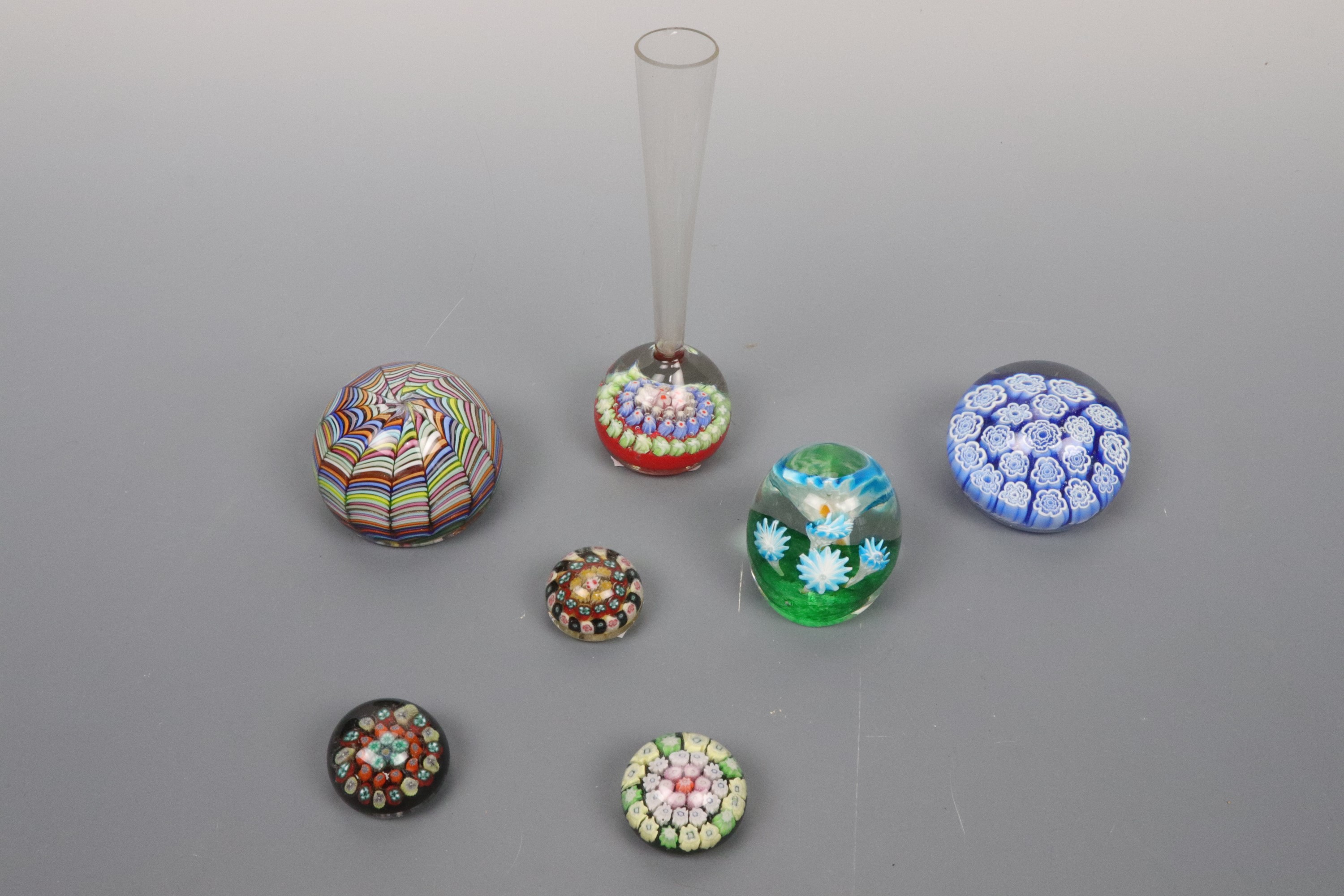 Two Murano glass paperweights and five others - Image 2 of 2