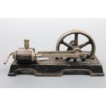 A vintage model live-steam stationary engine