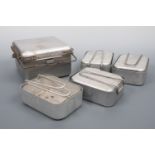 Post-War British army mess tins