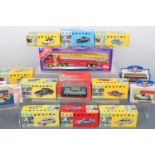 A large quantity of boxed die-cast toy vehicles, including twenty Vanguards, a Schuco Isetta, Days