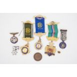 Sundry Masonic and friendly society badges and jewels etc