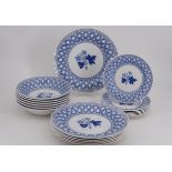 Spode blue-and-white dinnerware