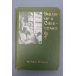 Robert W Service, Ballads of a Cheechako, Toronto, William Briggs, 1911, the second book of poetry