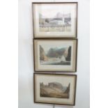 After George Hutchins Bellasis (1778-1822) A series of five engravings by Robert Havell, including