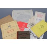 A large quantity of sundry ephemera pertaining to the City of Carlisle, 20th Century