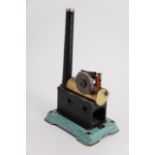 An early 20th German Doll & Co live-steam model overtype stationary engine