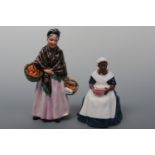 Two Royal Doulton figurines; The Orange Laidy HN 1754 and The Royal Governors Cook HN 2233