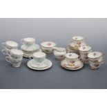 Regency and Salisbury tea sets