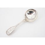 A Regency silver thread-fiddle pattern caddy spoon, Sarah & John William Blake, London, 1817