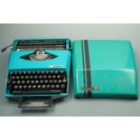 SCM Smith Corona portable GT typewriter