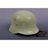 An East German fire brigade helmet