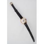 A 1970s lady's Omega 9 ct gold wristlet watch, having a calibre 684 automatic movement and