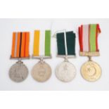 Pakistan and Indian Independence medals